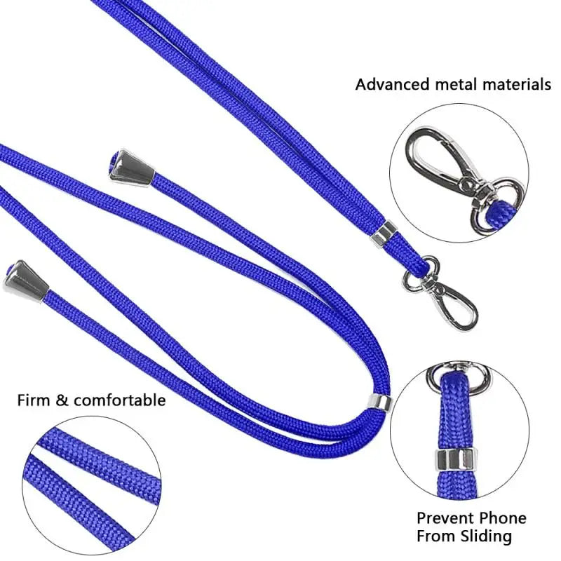 Detachable Neck Cord Lanyard Strap And Phone Safety Tether For Mobile Phone Accessories