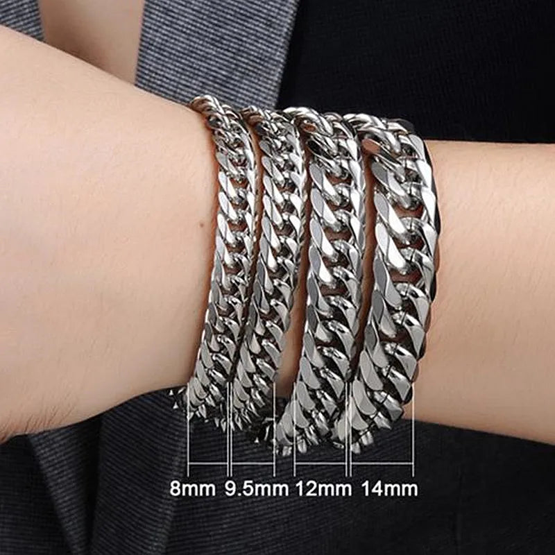 Stainless Steel Hand Chain Bracelet for Men