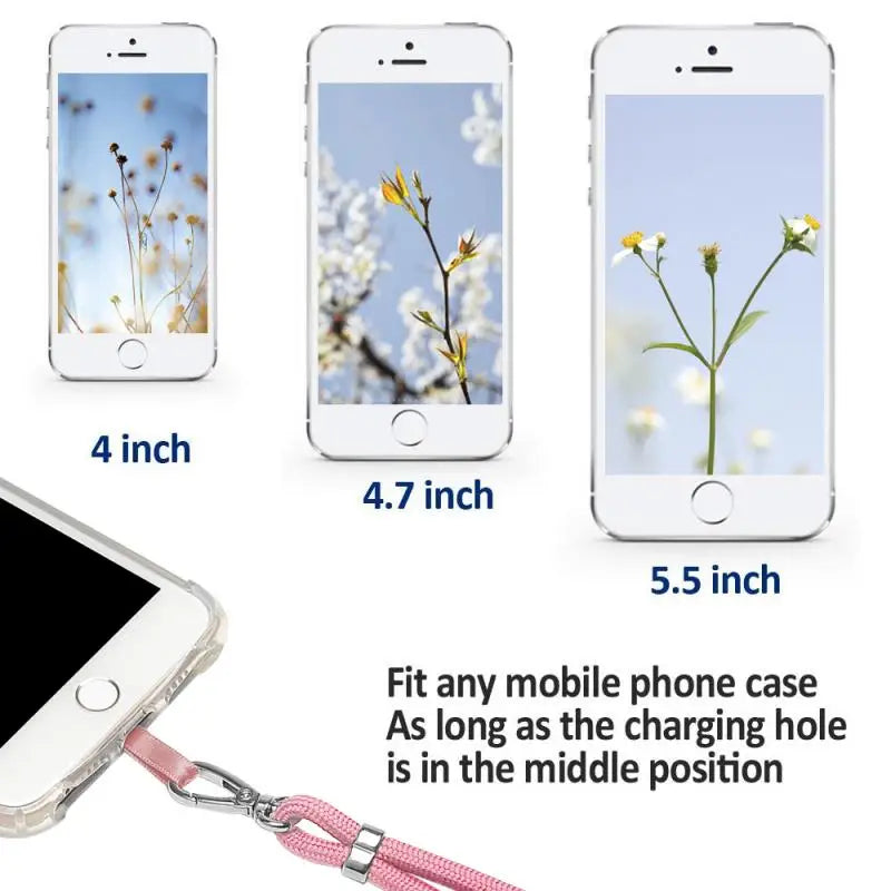 Detachable Neck Cord Lanyard Strap And Phone Safety Tether For Mobile Phone Accessories