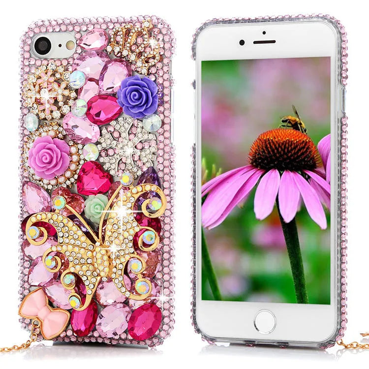 Diamond Rhinestone Case Cover Phone Shell Bag