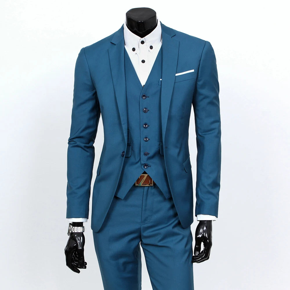 Men Suits Single-Breasted Brand Suits Jacket Formal Dress Men Suit