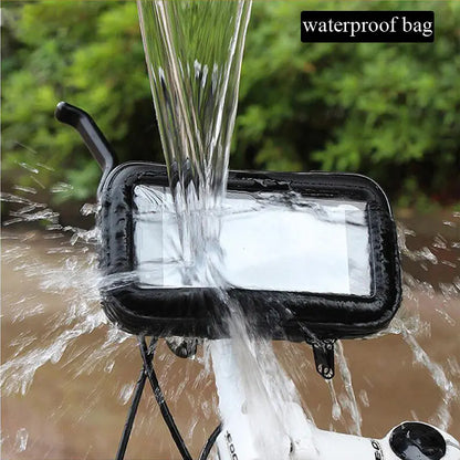 Bicycle Motorcycle Phone Holder For Moto Stand Bag For Iphone X 8 Plus SE S9 GPS