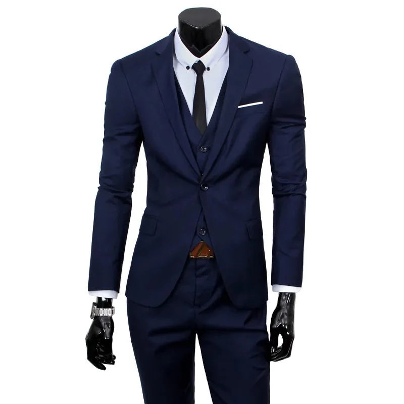 Men Suits Single-Breasted Brand Suits Jacket Formal Dress Men Suit