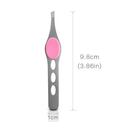 Eyebrow Tweezer Stainless Steel Eyelash Extension Tweezers Eye Hair Removal