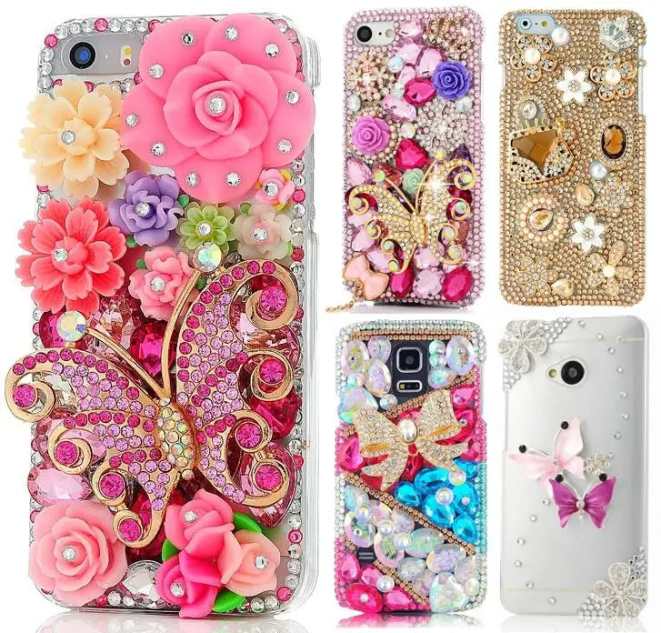 Diamond Rhinestone Case Cover Phone Shell Bag