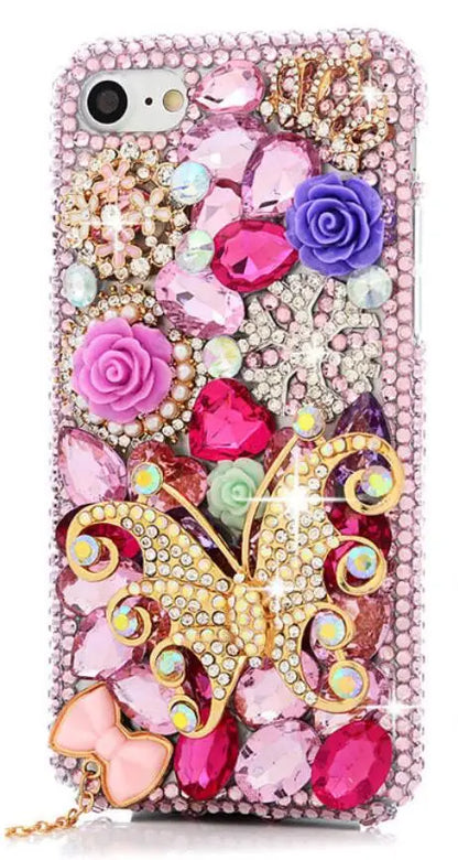 Diamond Rhinestone Case Cover Phone Shell Bag