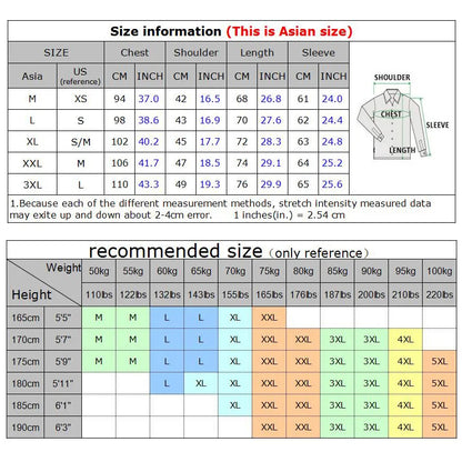 Shirt Men 100% Cotton Dress Shirts Spring Long Sleeve Casual Shirt Men