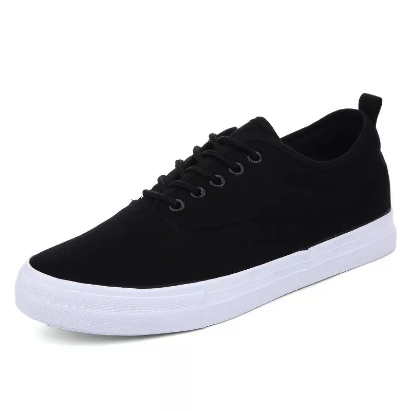 Men Shoes Lace-Up Classic Canvas Style Breathable Fashion Sneakers Men&