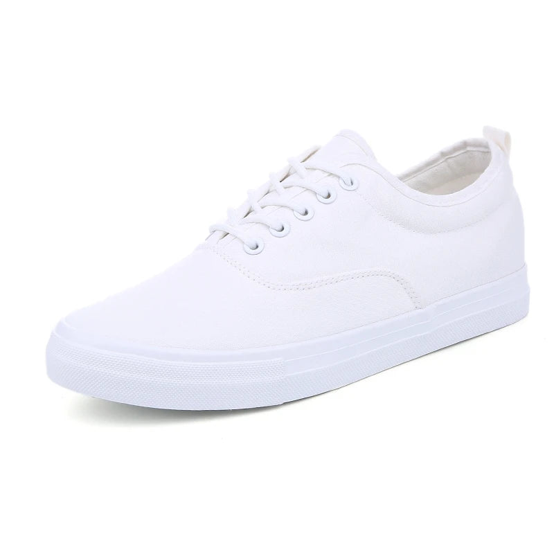 Men Shoes Lace-Up Classic Canvas Style Breathable Fashion Sneakers Men&