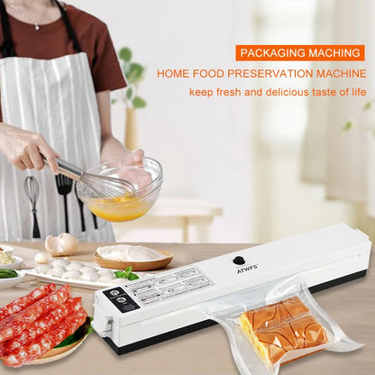 Vacuum Food Sealer 220V/110V Packaging Sealing Machine Kitchen Vaccum Sealer Packer