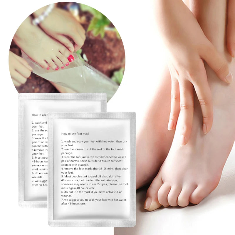 Feet Mask Exfoliation Dead Skin Foot Mask for Legs Cream Exfoliating Mask Foot Care Socks