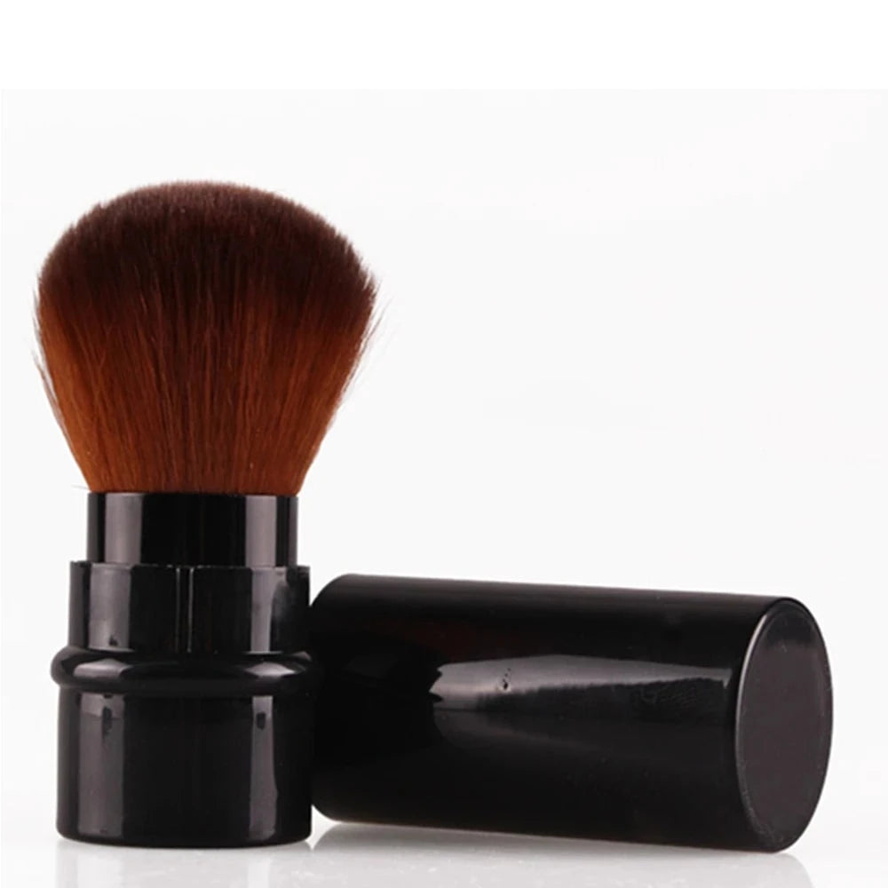 Loose Power Foundation Blush Makeup Brush Mini Retractable Portable Blusher Face Brushes