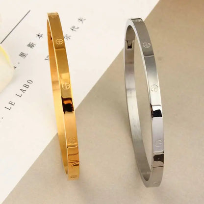 Stainless Steel Cuff Bracelets Bangles For Women