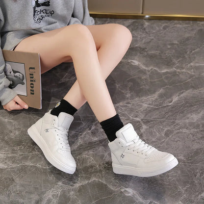 Women Fashion Sneakers High-Top Shoes Casual Loafers