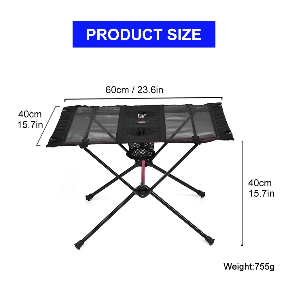 Camping Folding Table Tourist Picnic Pliante Dinner Foldable Travel Furniture Equipment