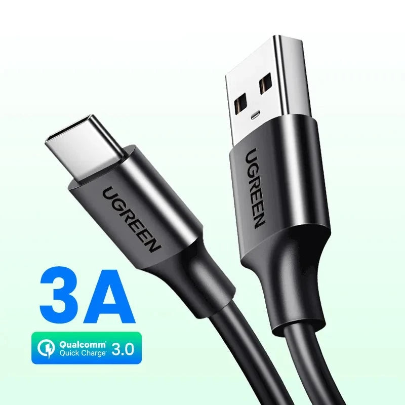 USB C Cable Type C Cable 3A Fast Charging USB Cable for iPhone 15 Samsung S23 Xiaomi 11