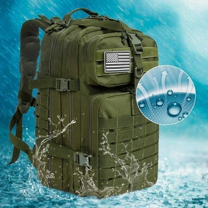 Nylon Waterproof Trekking Fishing Hunting Bag Backpack Outdoor Military Rucksacks Tactical