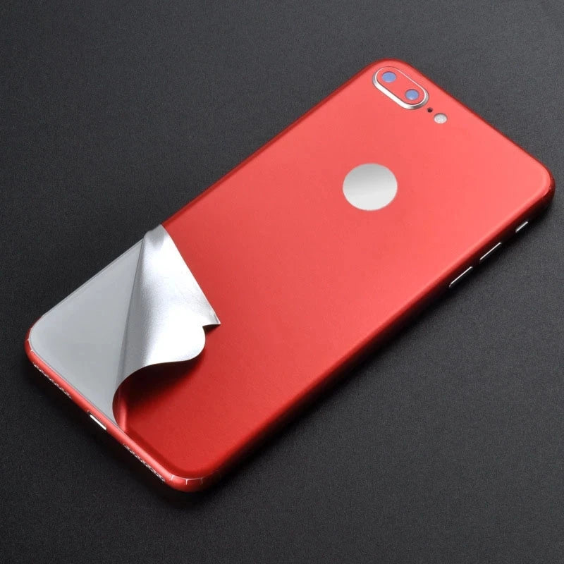 Ultra Thin Color Back Film for IPhone X 8 7 6 6s Plus Phone Packaging Matte Anti Scratch Sticker