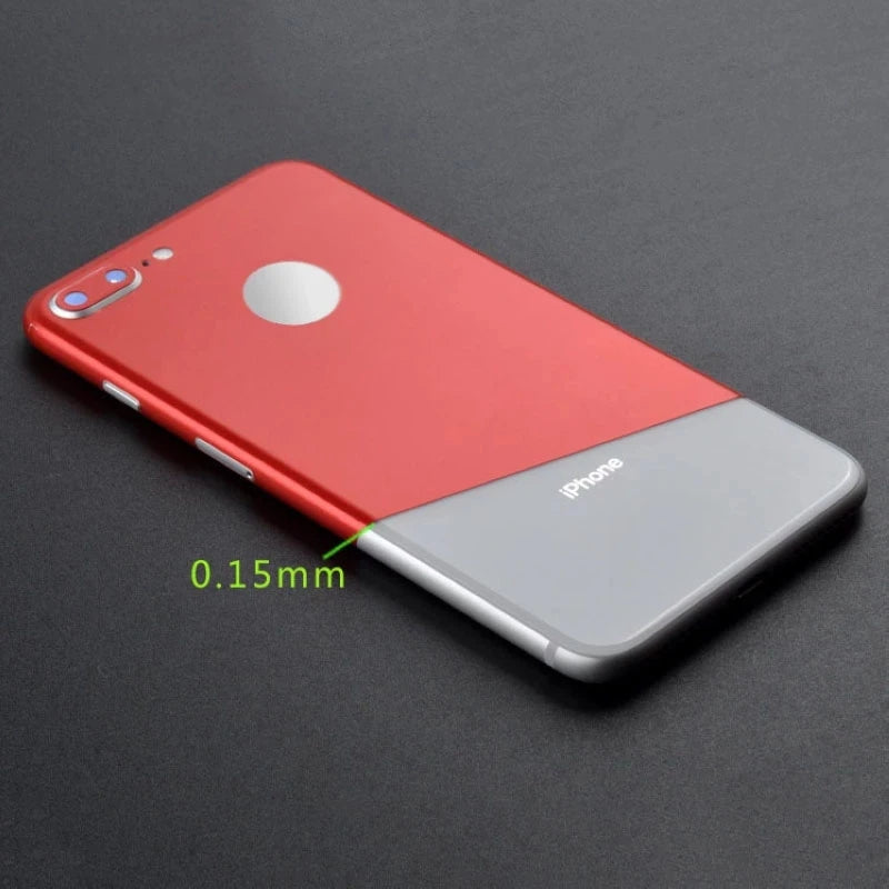 Ultra Thin Color Back Film for IPhone X 8 7 6 6s Plus Phone Packaging Matte Anti Scratch Sticker