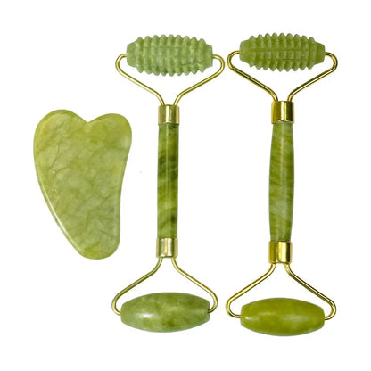 Natural Jade Roller Massager for Face Body Back Foot Massage