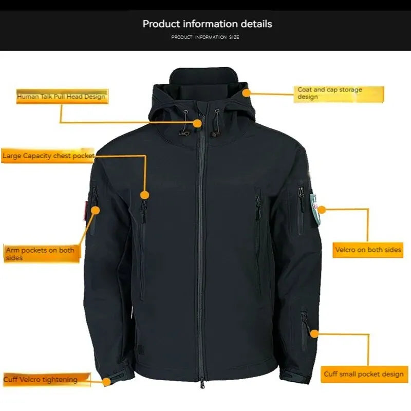 Outdoor Rushing Jacket Suit Men&