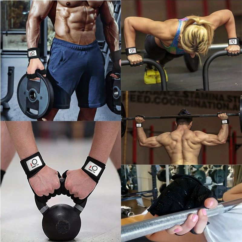 Fitness Exercise Gym Sports Outdoors Full Half Finger Gloves Body Building Weight Lifting Gloves