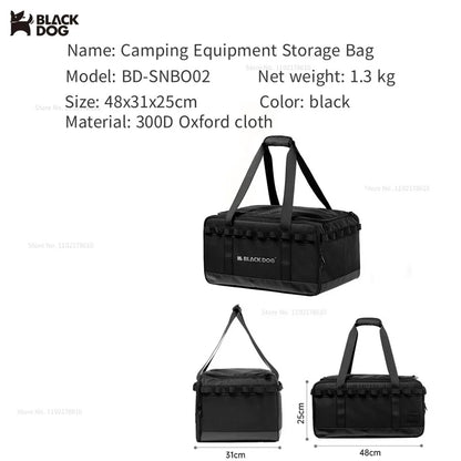 Outdoor Large Capacity Equipment Storage Bag Abrasion Water Resistant