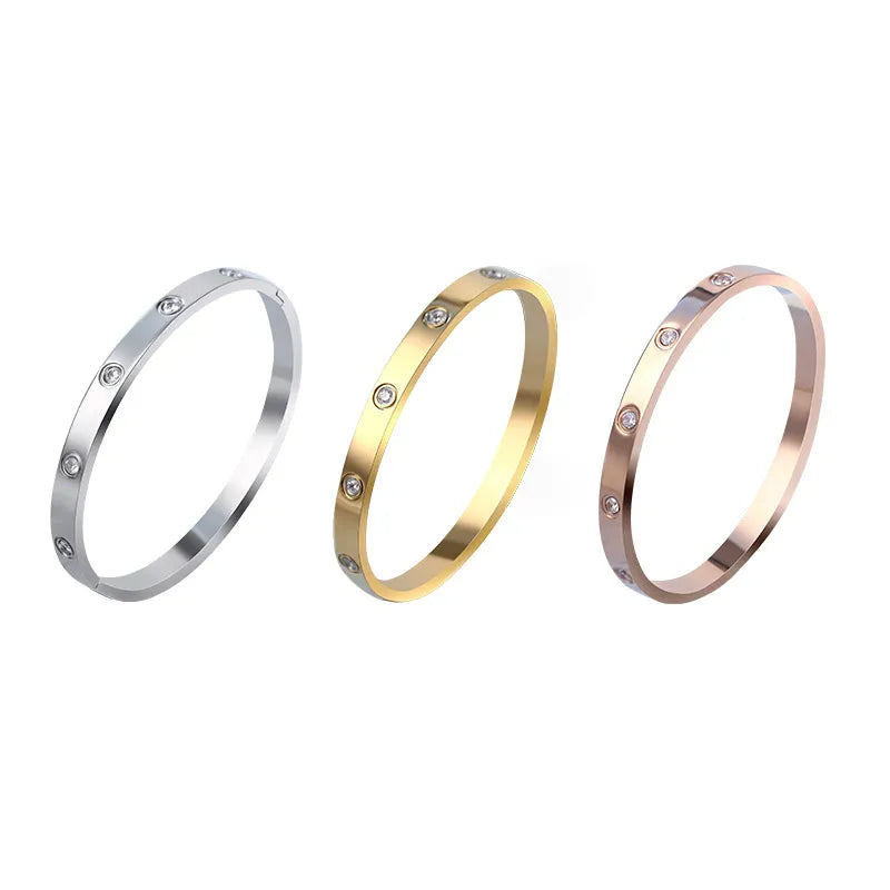 Stainless Steel Cuff Bracelets Bangles For Women