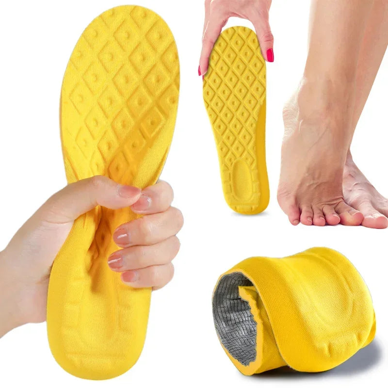 Sports Shoes Insoles Super Soft Running Insole for Feet Shock Absorption Baskets