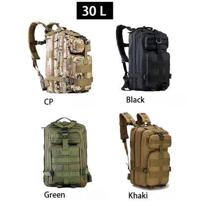 30L/50L Waterproof Backpack Army Tactical Package Outdoor