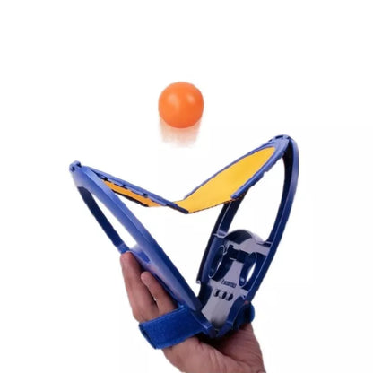 Outdoor Games Parent-Child Throwing and Catching Ball Sports Fitness Hand Grasping The Ball Racket