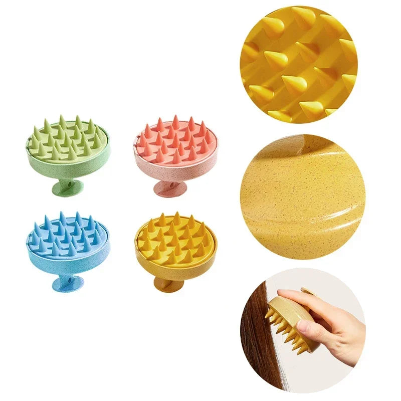 Wet and Dry Scalp Massage Brush Soft Massage Cushioned Airbag