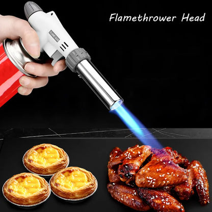 Torch Cooking AutoIgnition Butane Gas Welding-Burner Welding Gas Burner Flame Gas Torch