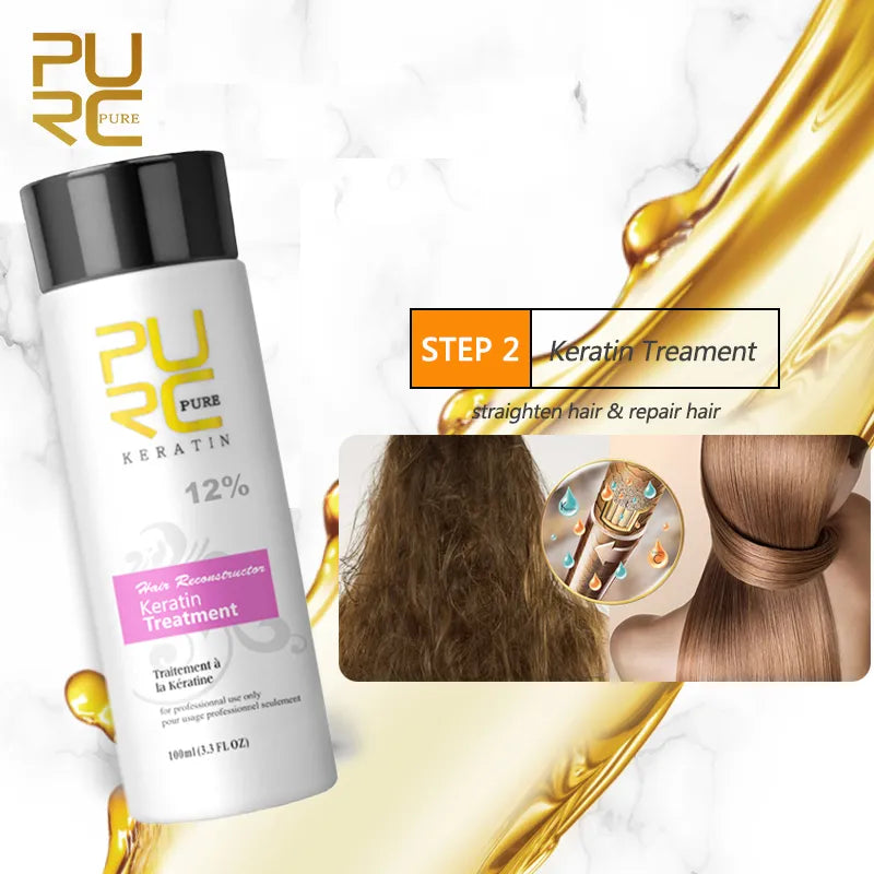 Straightening Smoothing Curly Hair Frizz Dry Repair Cream Hair Care