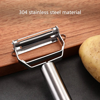 Stainless Steel Peeler Fruit Vegetable Multifunction Grater Julienne Peeler