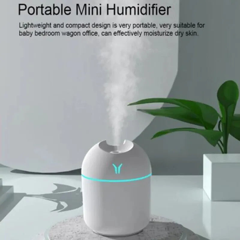 Mini Large Mist Volume USB Air Humidifier Household Small Desktop Intelligent Car