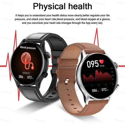 Smartwatch Women AMOLED HD Screen Always On Display Bluetooth Call Waterproof