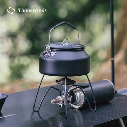 Outdoor Camping Kettle Portable Hiking Cookware Utensils Ultralight Coffee Water Kettle Tourist