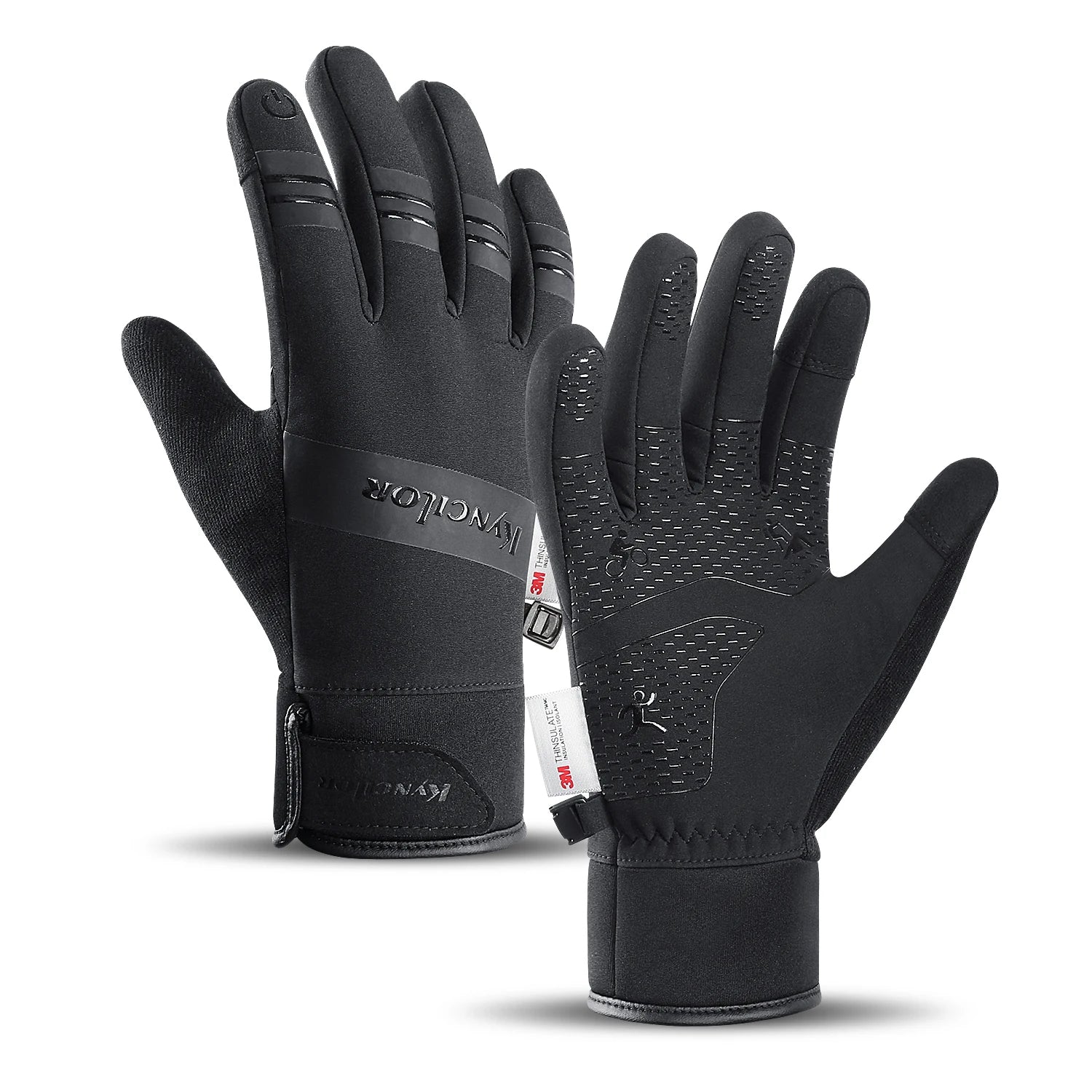 Thermal Fleece Running Ski Gloves for Men Women Gloves