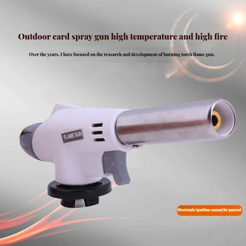 Torch Cooking AutoIgnition Butane Gas Welding-Burner Welding Gas Burner Flame Gas Torch