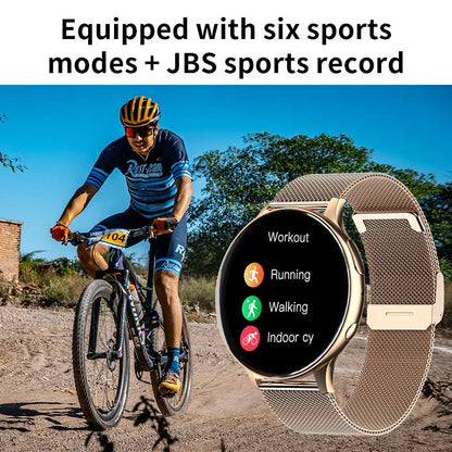 Men Smart Watch Women Heart Rate Blood Pressure Monitoring Bluetooth Call