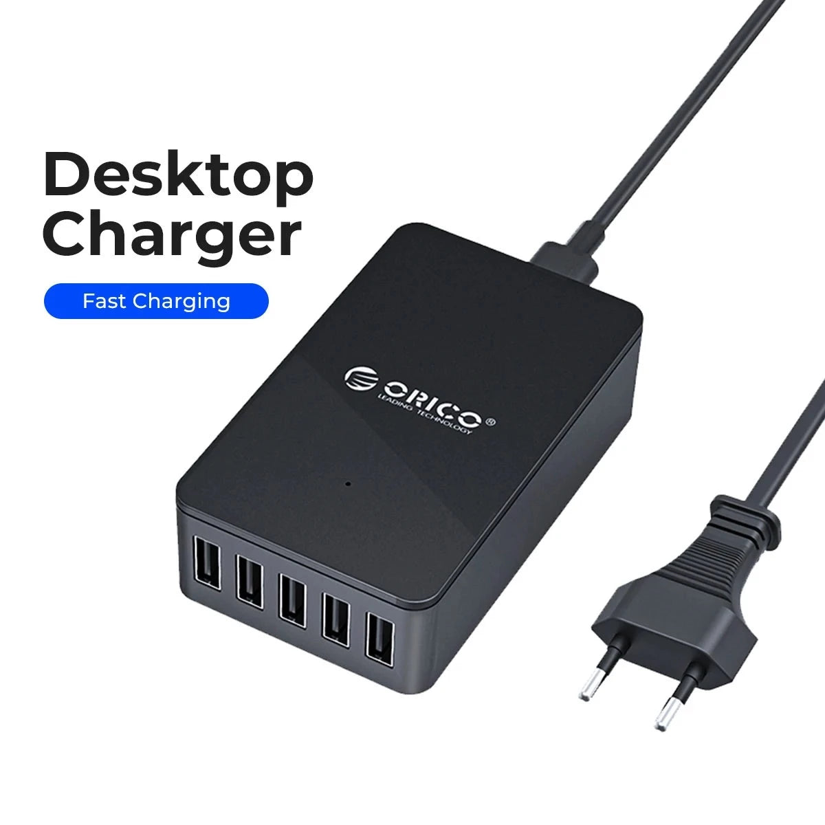 5 Ports USB Charger 5V2.4A Desktop Charging Station 8A 40W USB Charger For iPhone