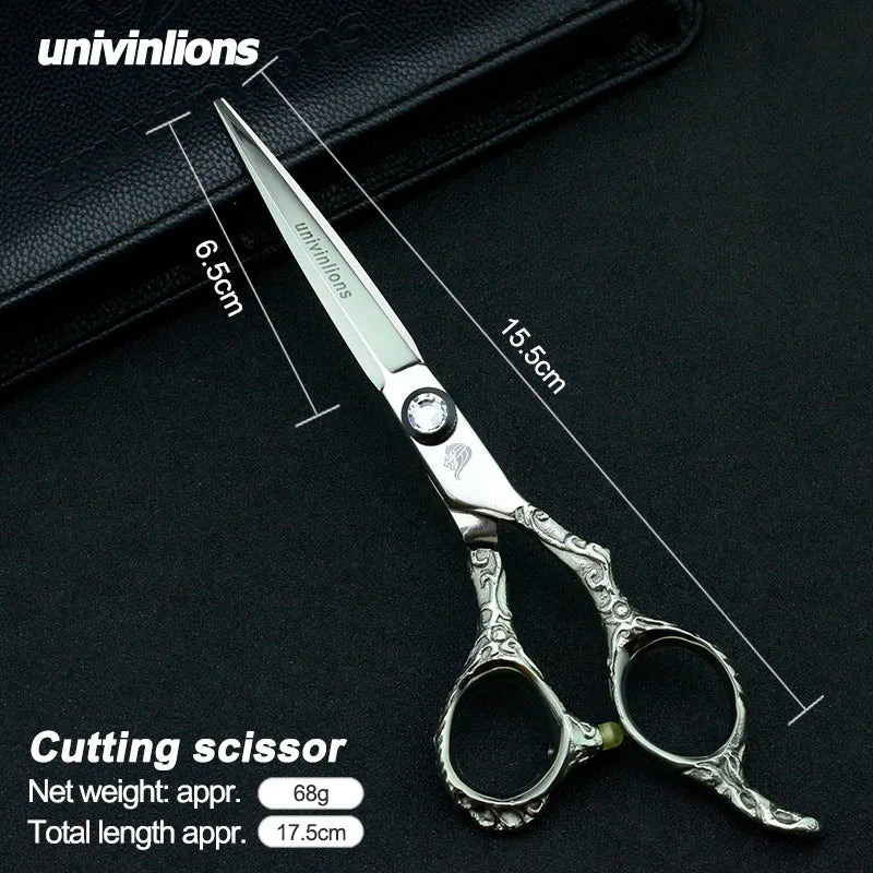 6&quot; Japan 440C Hairdressing Scissors Cutting Shears Professional Hair Scissors