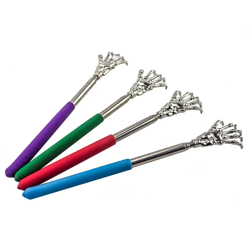 Stainless Steel Back Scratcher Telescopic Scratching Massager