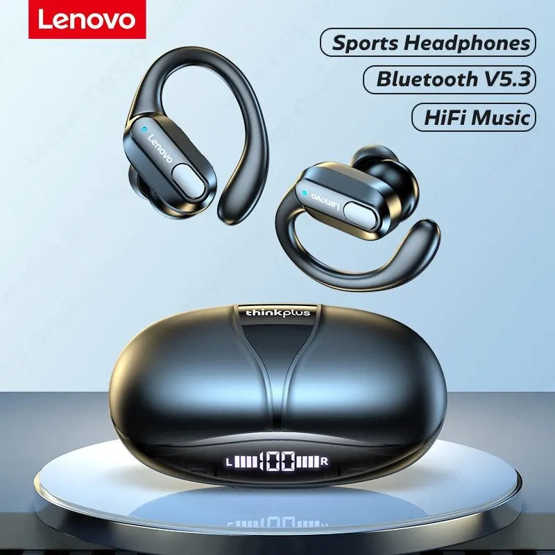 Sports Wireless Headphones with Mics, Button Control, LED Power Display,Hifi Stereo Sound