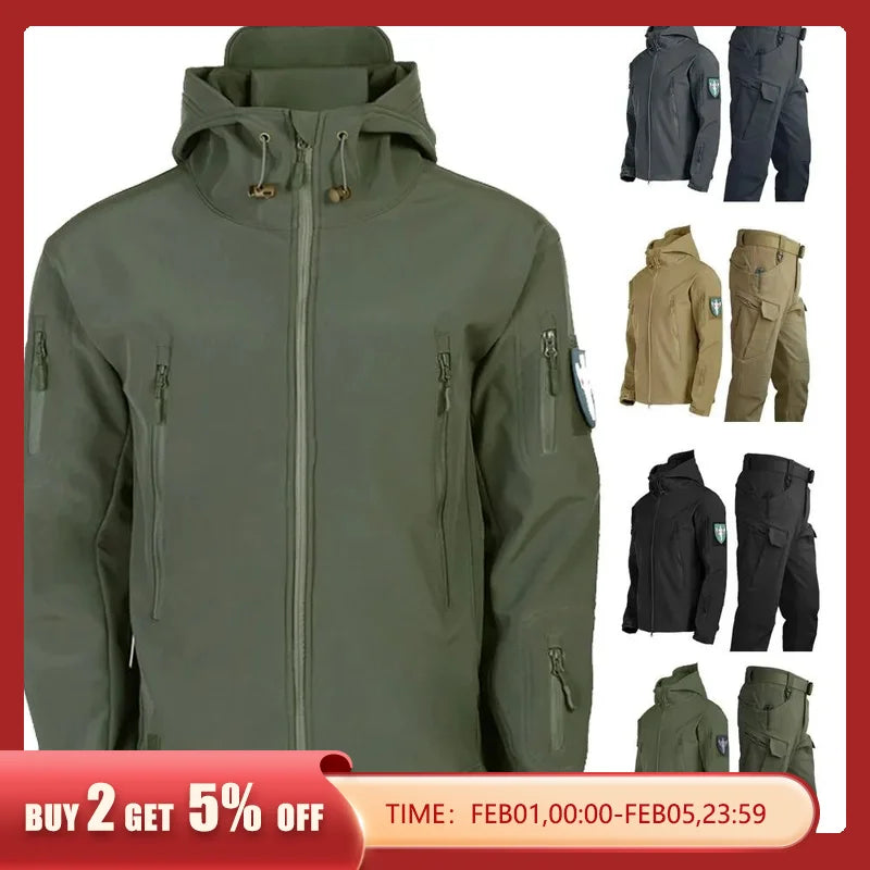 Outdoor Rushing Jacket Suit Men&