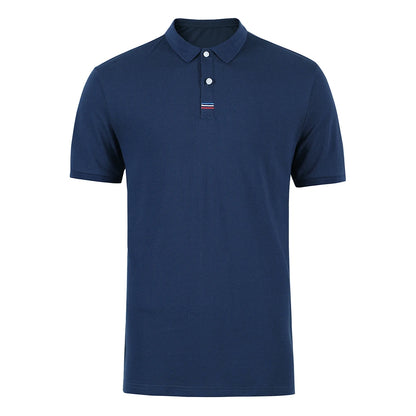 Clothing Men Polo Shirt Men Business Casual Solid Male Polo Shirt Short Sleeve