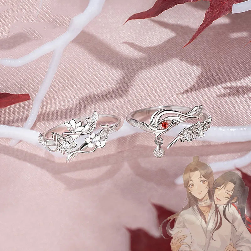 Anime Tian Guan Ci Fu Ring Heaven Unisex Couple Rings