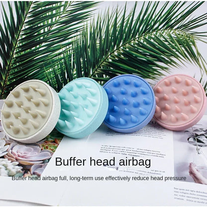 Wet and Dry Scalp Massage Brush Soft Massage Cushioned Airbag