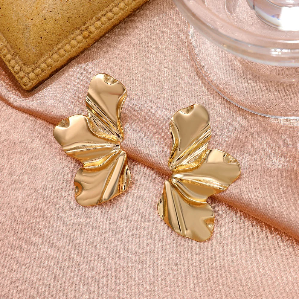 Punk Vintage Geometric Stud Earrings for Women